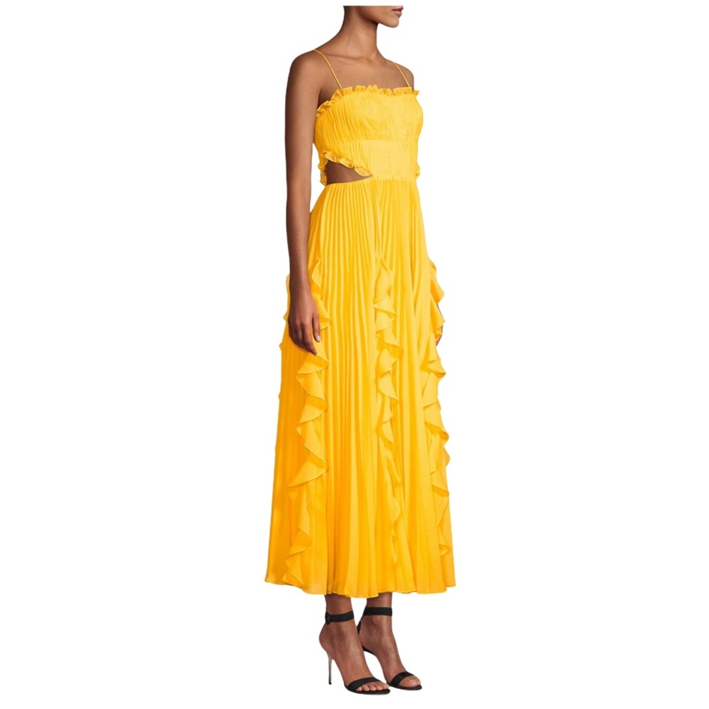COPY - AMUR yellow Rayna dress 4